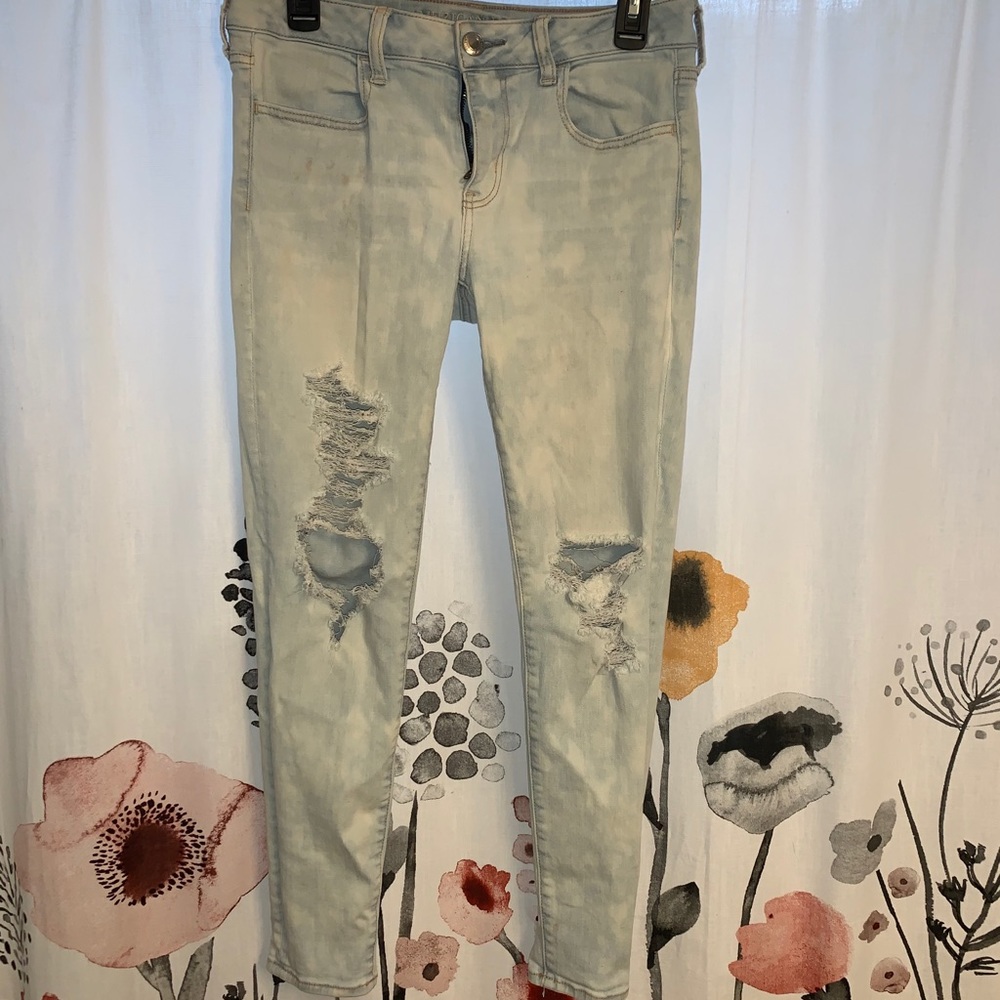American Eagle Ripped Jeggings